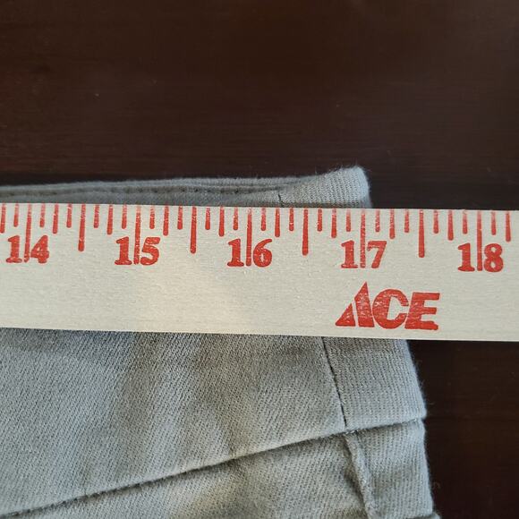 Chicos Womens Pull On Stretch Jeggings Skinny Jeans Size 1 8R Khaki Neutral - Picture 7 of 9